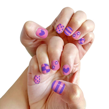 PURPLE Power Piggy Paint Pen Non-Toxic Nail Polish