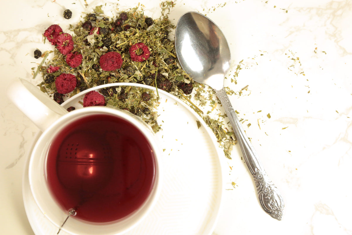 Happy Hormone Tea {Berry Balancing Tea}